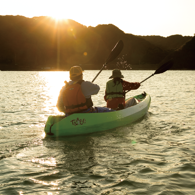 ナイトカヤックコース